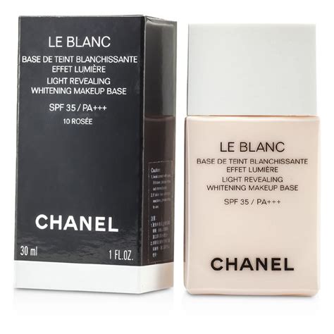 chanel le blanc light revealing brightening makeup base review|Le Blanc Light Revealing Brightening Makeup Base Review.